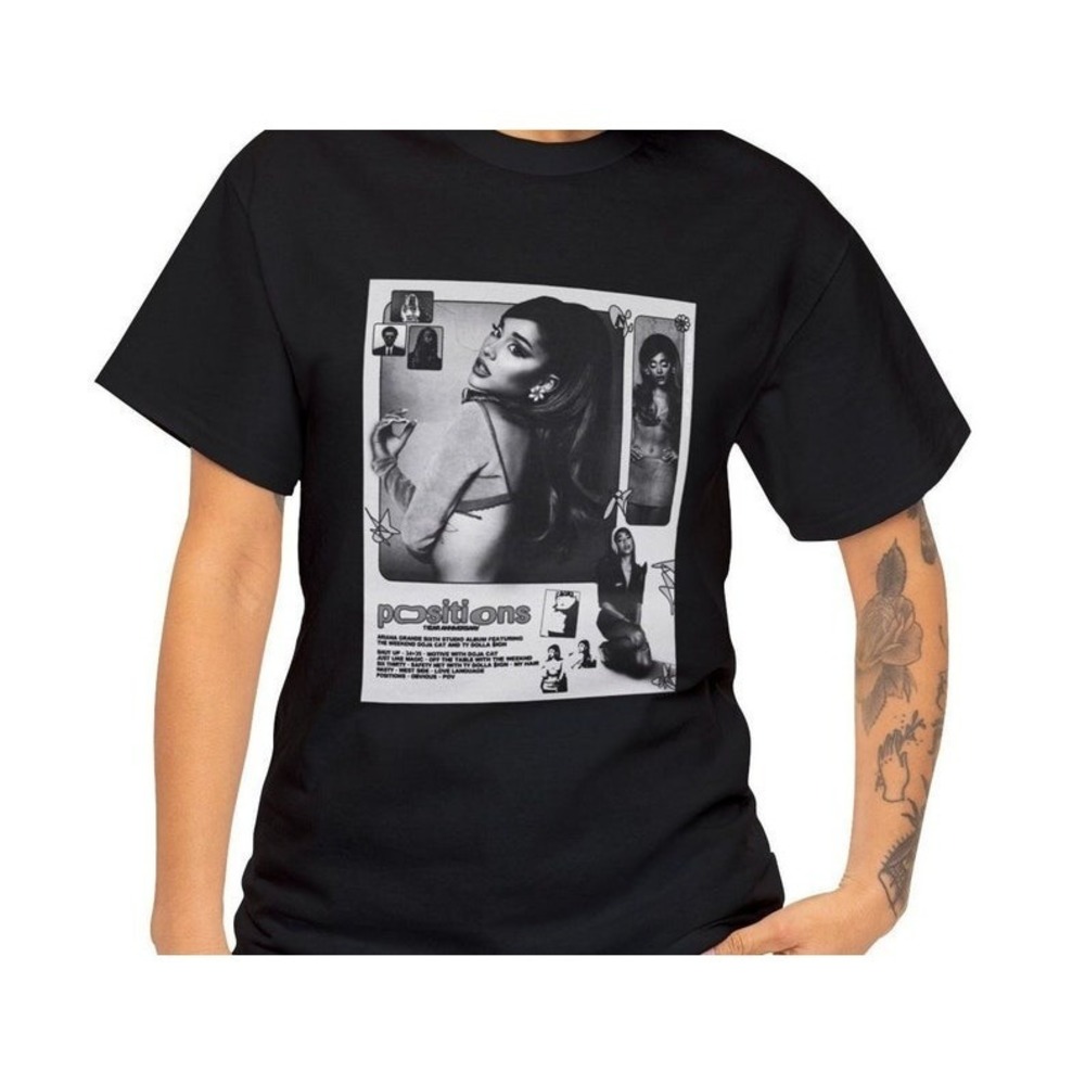 Ariana Grande Tshirt, Activewear  Outdoor Style Shirt, Gift For Music Lovers